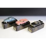 Three boxed The Brooklin Collection metal models to include BRK 1 1933 Pierce Arrow Silver Arrow,