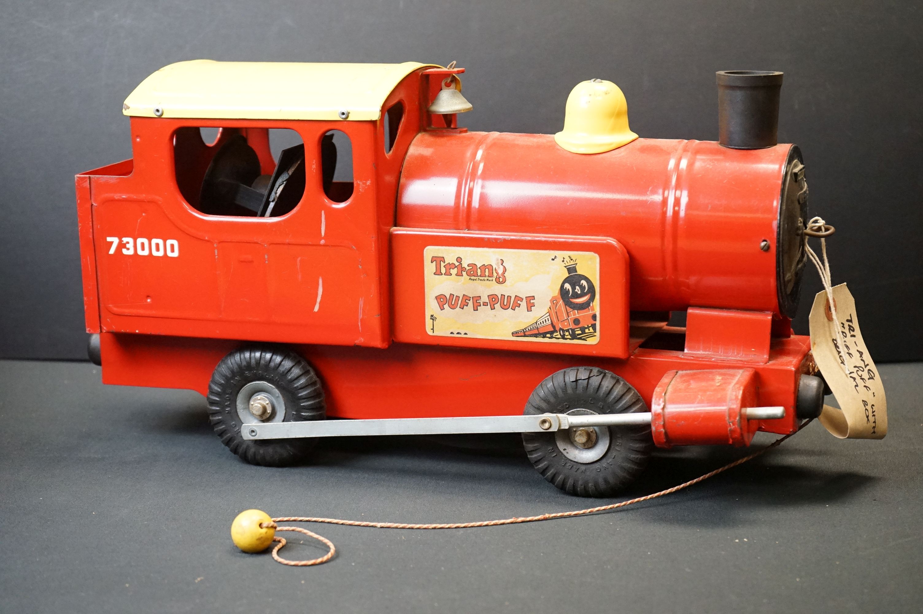 Two boxed metal toys to include Marx Radar Searchlight Truck and Triang Whistle Puff Puff, showing - Image 17 of 21