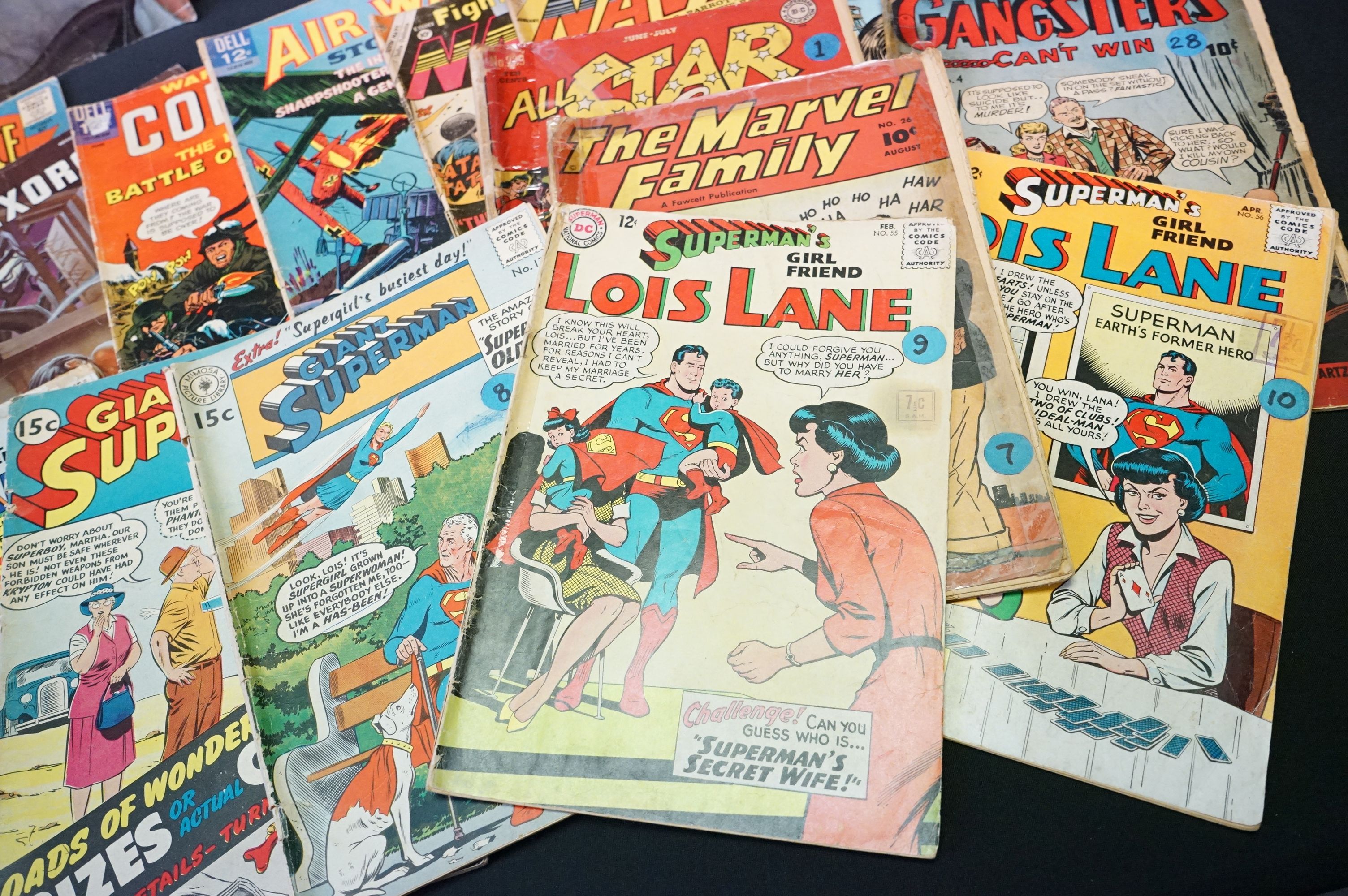 Comics - 12 40s Onward comics (4 x Superman's Girlfriend Lois Lane (issues 55, 56, 58 & 61), 3 x - Image 8 of 12