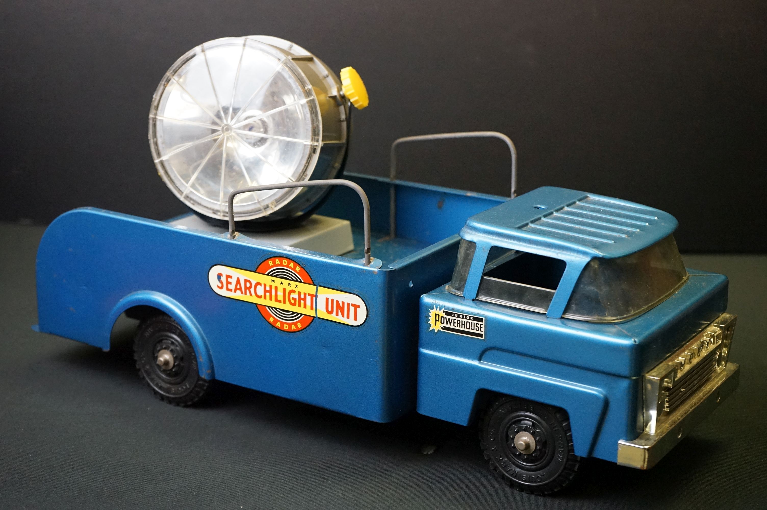 Two boxed metal toys to include Marx Radar Searchlight Truck and Triang Whistle Puff Puff, showing - Image 8 of 21