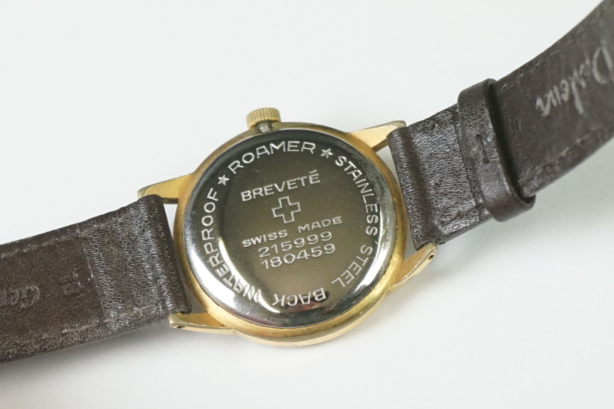 Two vintage gents Roamer wristwatches together with a ladies Citizen example - Image 10 of 20