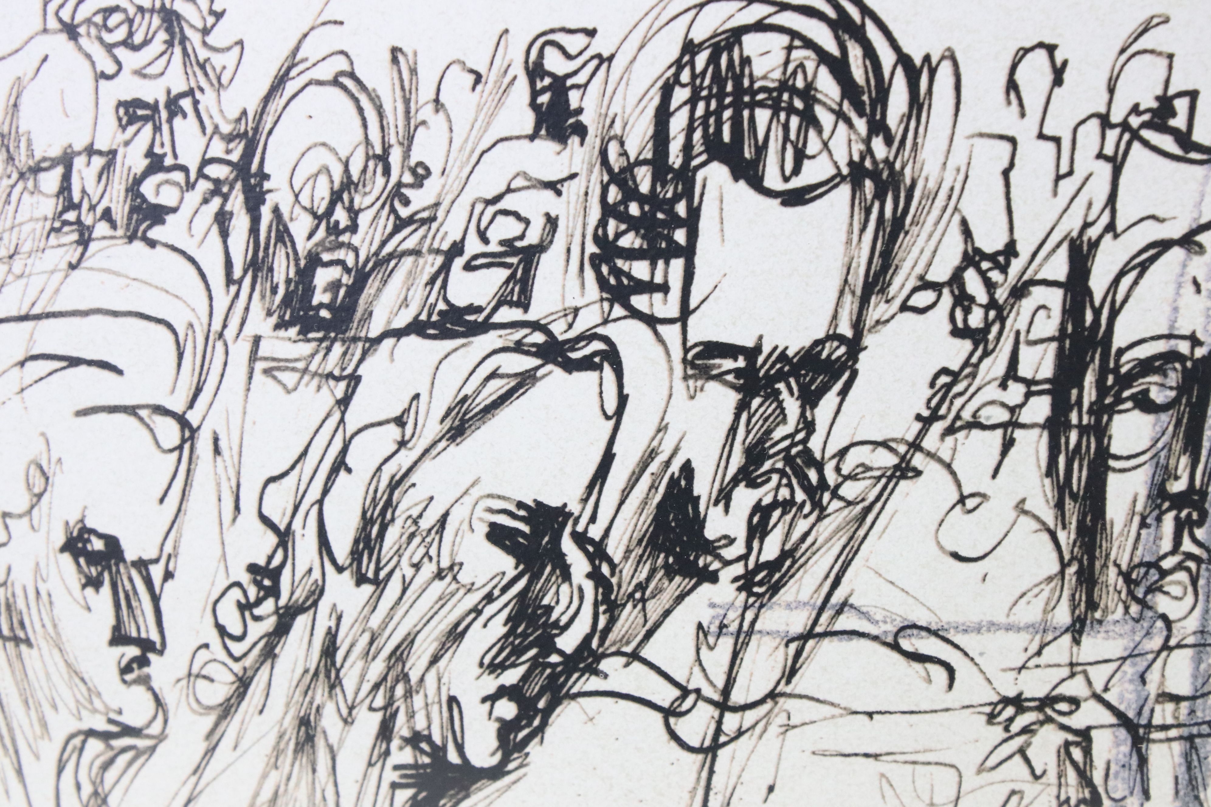 Feliks Topolski (1907 - 1989) Signed Limited Edition Print no.164/200 with Spink gallery stamp, - Image 4 of 24