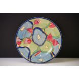 A Clarice Cliff Blue Chintz side plate, measures approx 177mm in diameter.
