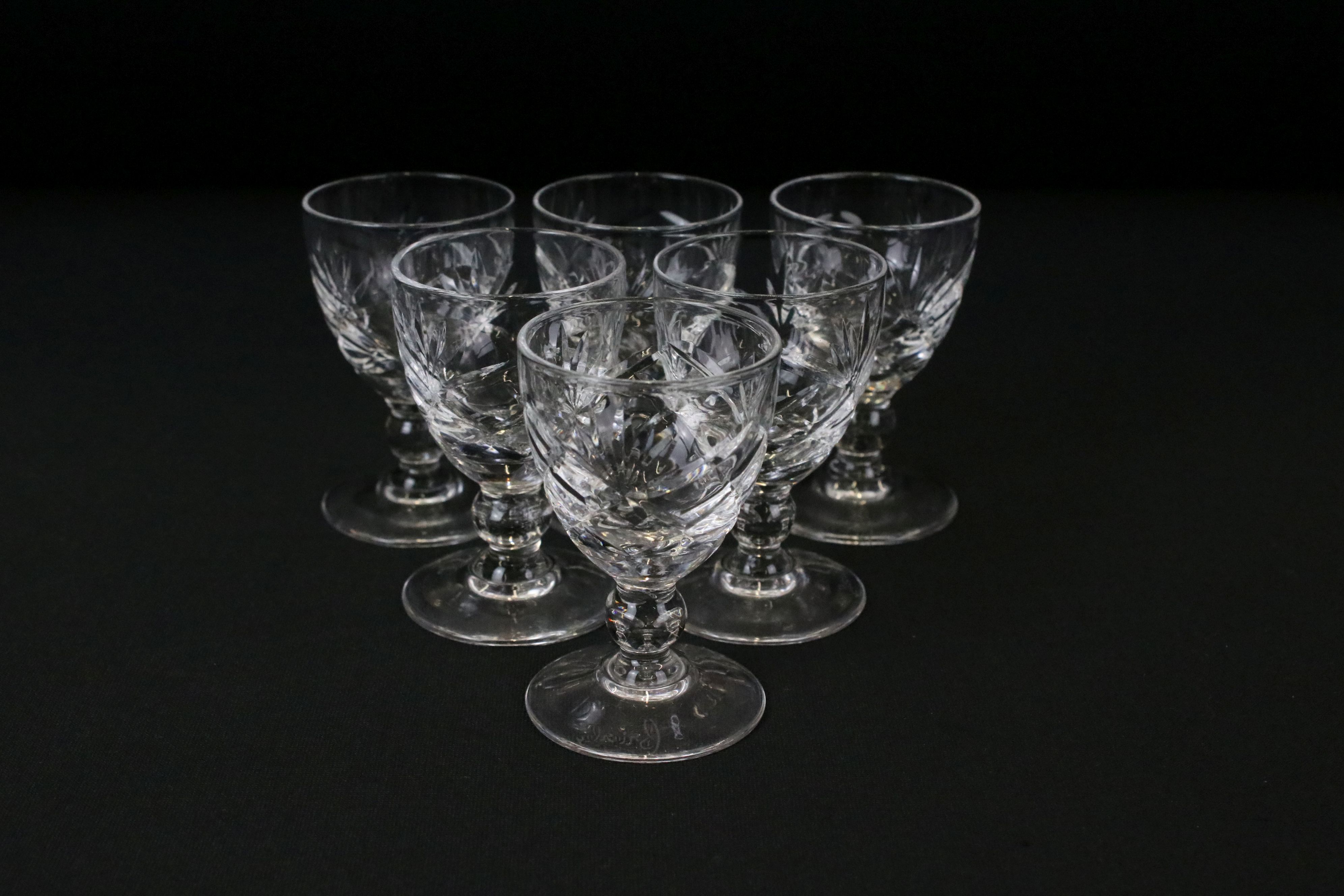 Collection of 20th Century Cut Crystal Glassware to include a boxed Edinburgh Crystal set of 6 - Image 7 of 9