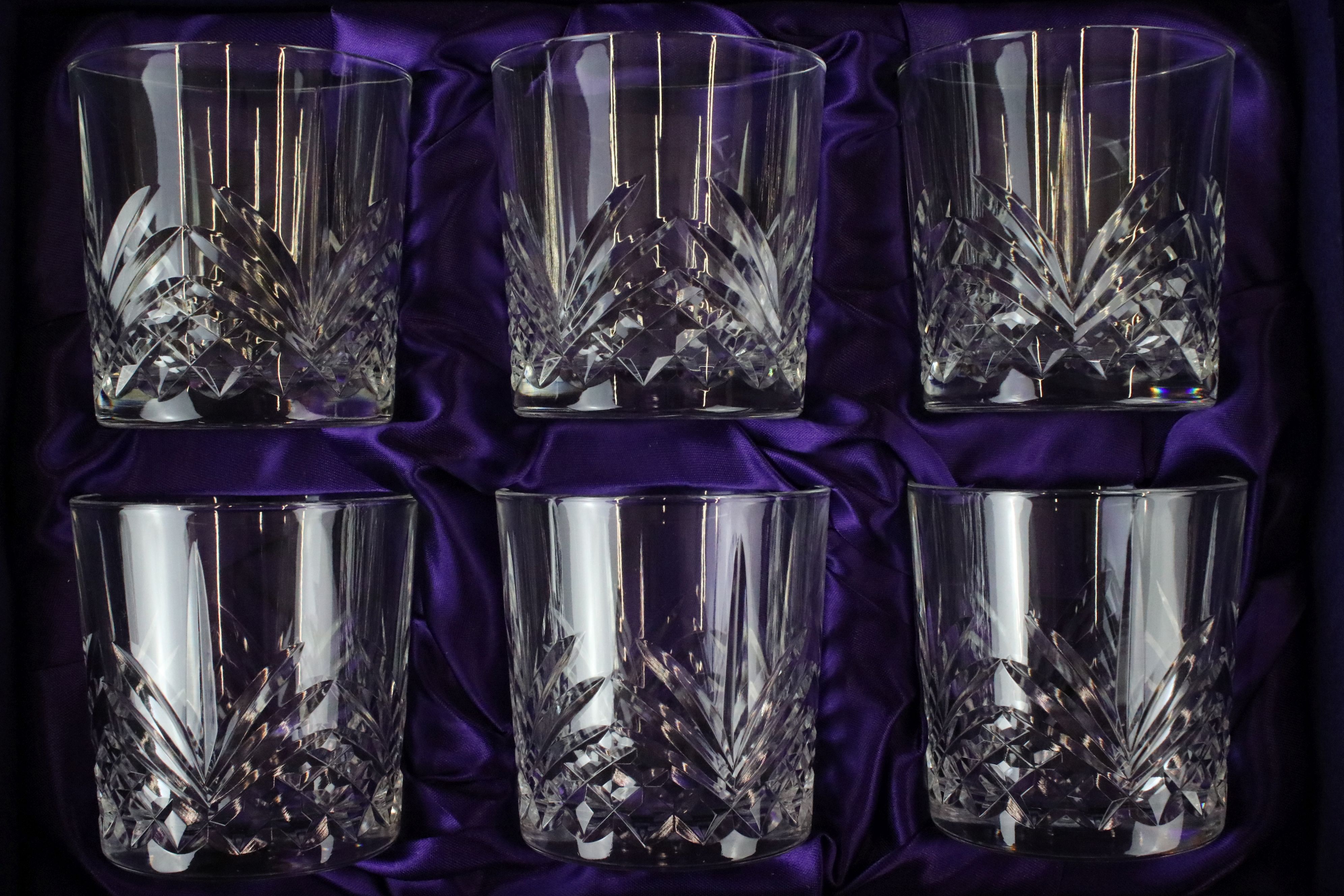 Collection of 20th Century Cut Crystal Glassware to include a boxed Edinburgh Crystal set of 6 - Image 9 of 9