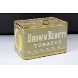 Advertising - Eartly to Mid 20th century ' Anstie's Brown Beauty Tobacco ' Tin made by E & W