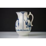 Late 18th Century Worcester sparrow beak milk jug in the ' Immortelle ' pattern, circa 1770, of