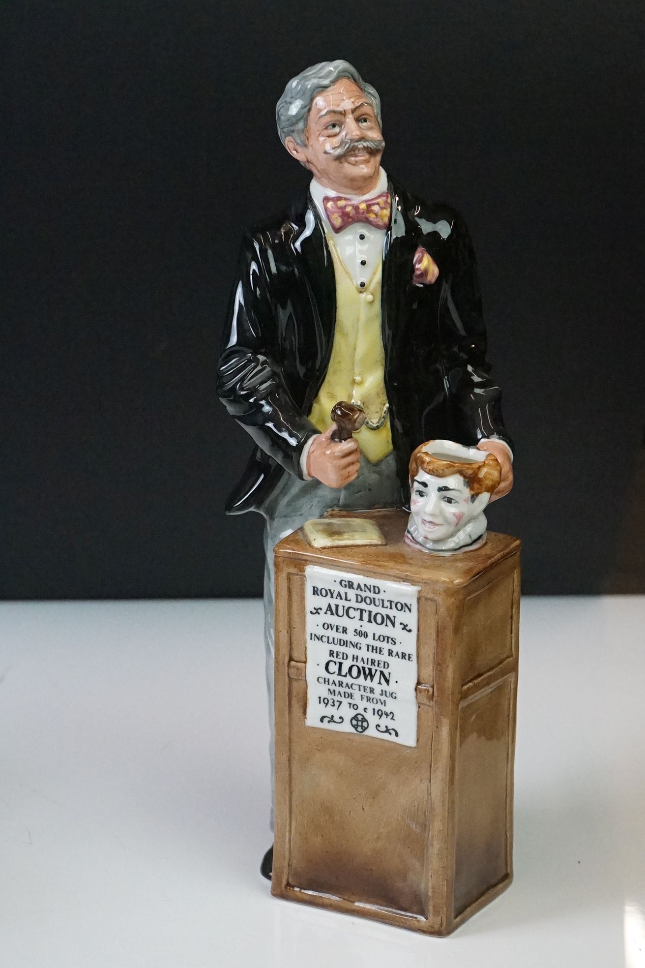 Three Royal Doulton porcelain figures to include ' The Auctioneer ' Collectors Club Exclusive ( - Image 11 of 17