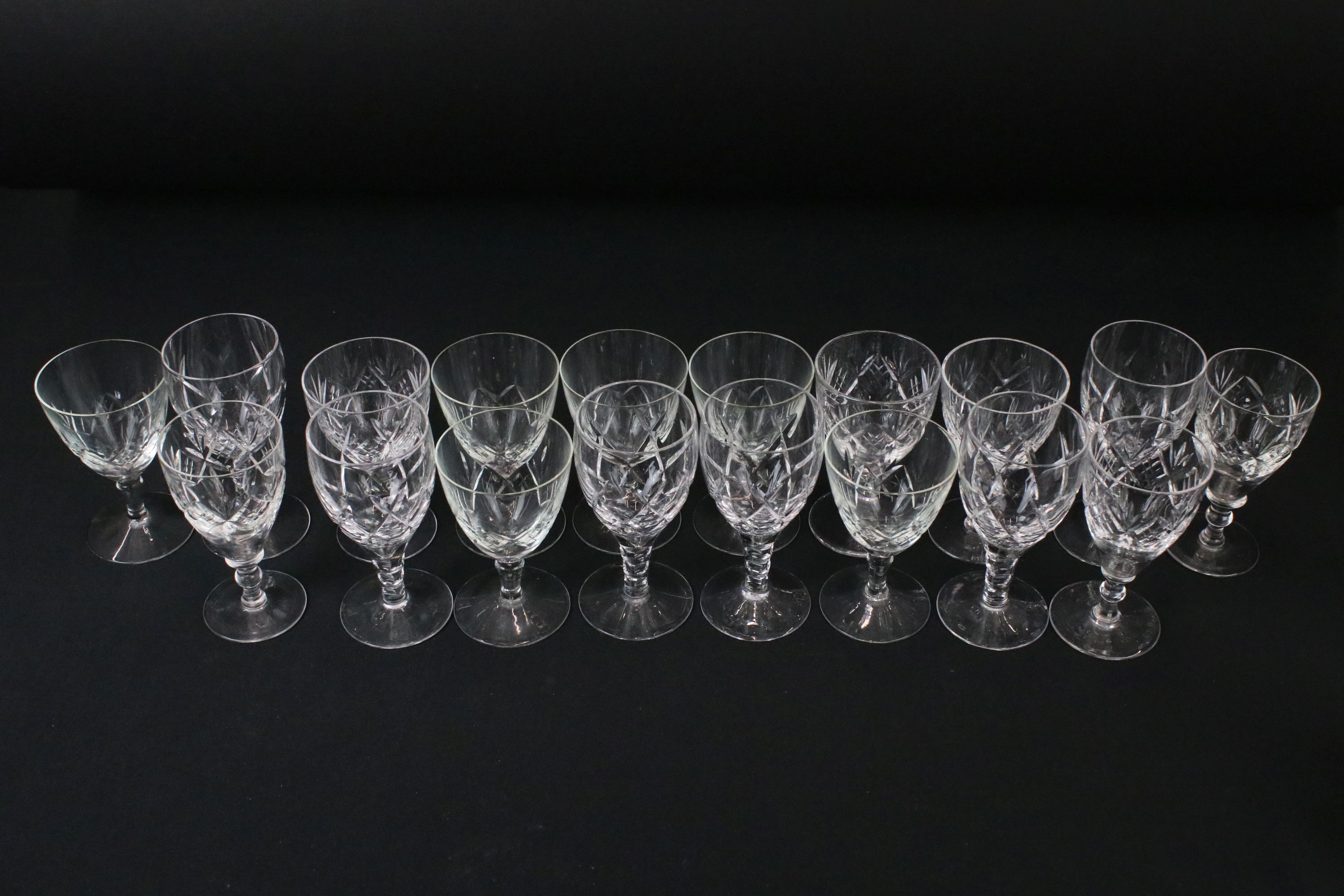 Collection of 20th Century Cut Crystal Glassware to include a boxed Edinburgh Crystal set of 6 - Image 4 of 9