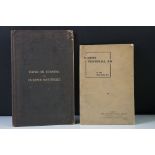 Florence Nightingale ' Notes on Nursing ' First Edition (London, Harrison, 1860), with