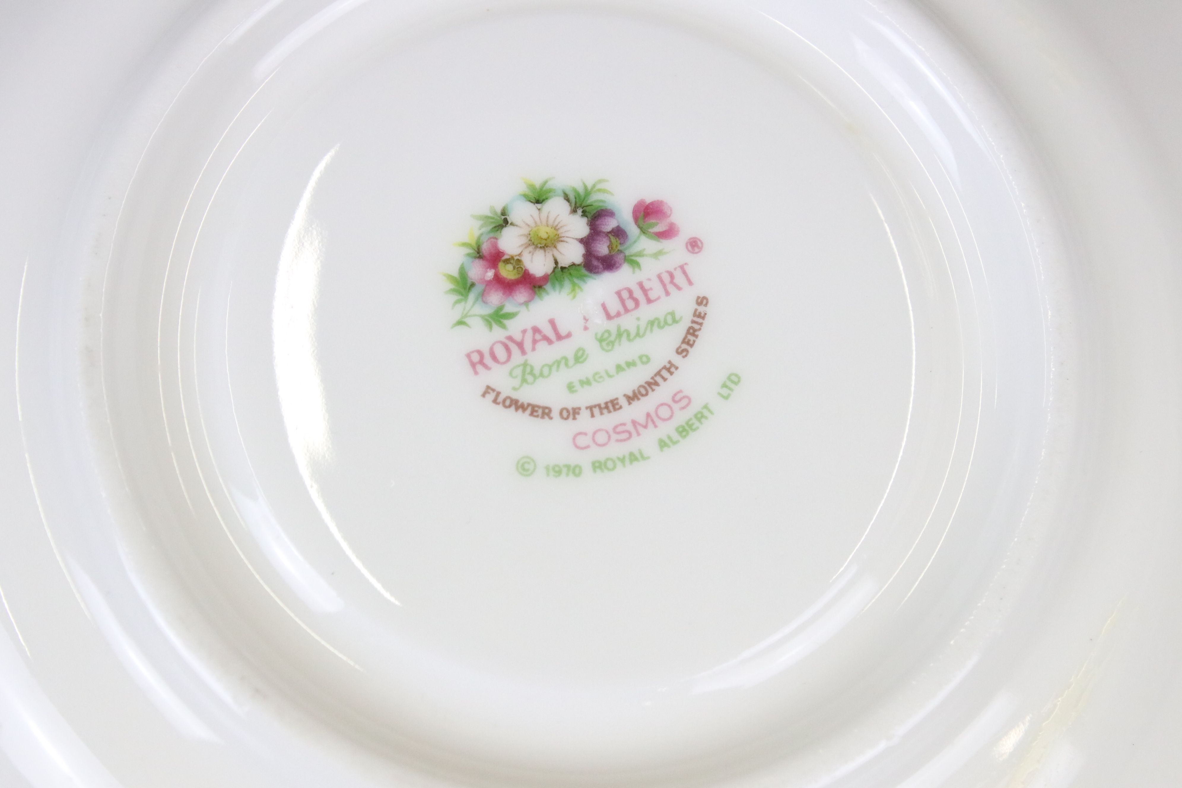 Royal Albert ' Flower of The Month Series ' tea ware, to include 9 x boxed teacups & saucers ( - Image 5 of 11