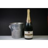 Magnum of Champagne Mercier Brut together with a French Ice Bucket impressed Champagne Bricout