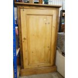 Pine Storage Cupboard, 73cm wide x 24cm deep x 126cm high