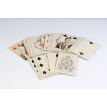 Fuller ( S and J publishers) 19th century Imperial Royal Playing Cards, circa 1828, complete deck of