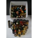 Miniature Spirits - large collection of over 60 Miniature including approximately 19 Whisky, plus