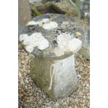 Weathered Stone Staddlestone, 55cm diameter x 78cm high