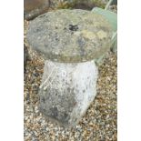 Weathered Stone Staddlestone, 54cm diameter x 80cm high