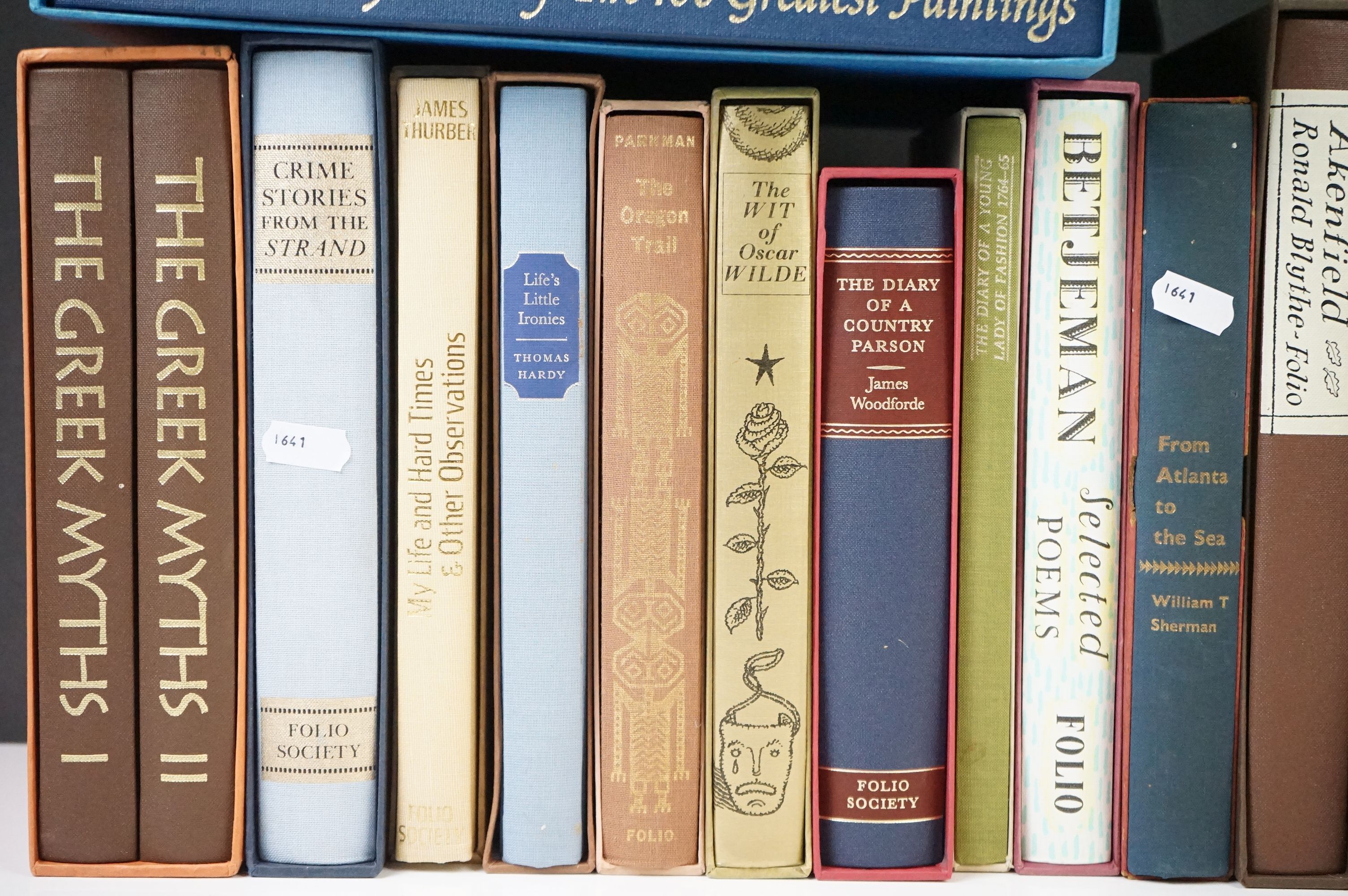 A collection of approx twenty Folio Society books, mainly historical examples, all within slip - Image 3 of 6