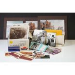 A collection of mid to late 20th century photographs and postcards to include Transportation related