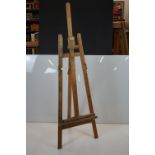 Large Wooden Artist's Easel, 172cm high