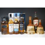 Whisky - Boxed Highland Park 10 year old, Boxed The Glenlivet Single Malt, Boxed Aerstone Sea Cask