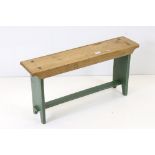 Pine Kitchen Bench, 84cm long x 42cm high