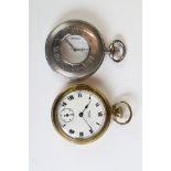 Two top winding pocket watches to include a Sekonda and a Smiths example.