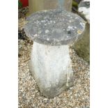 Weathered Stone Staddlestone, 53cm diameter x 75cm high