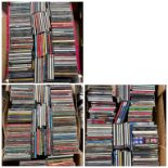 CDs - Three trays of CDs spanning genres and decades featuring Joni Mitchell, Red Hot Chilli