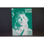 Memorabilia & Autograph - Mick Ronson fan club pack signed to front by Mick Ronson, also