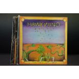 Vinyl – 12 Hawkwind albums to include Hawkwind (Black labels), In Search Of Space (2 copies, 1 UK