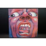 Vinyl - King Crimson In The court Of The Crimson King UK 1st press on Island Records ILPS 9111, pink