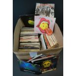 Vinyl - Approx 200 7" singles including Rock, Punk, Metal, Soul, Pop, mainly from the 1970's and