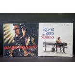 Vinyl - 2 Soundtrack LPs to include Bladerunner (Vangelis) AFZLP 154, and Forrest Gump (SRC 065)