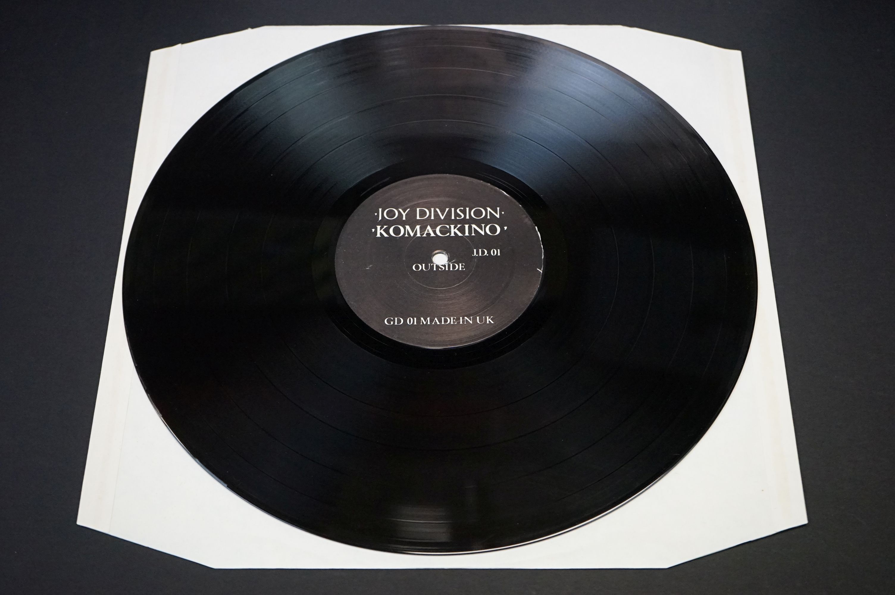 Vinyl – 2 rare Joy Division private pressing albums to include Joy Division – Komackino (Original - Image 3 of 12