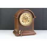 An Ansonia Clock Co. U.S.A. mantle clock with chiming movement.