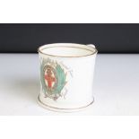 19th Century Florence Nightingale Crimea Mug, decorated in colours and gilt, with the named design