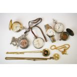 Collection of pocket watches, pendant watches & gents watch