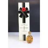 A boxed bottle of Moet & Chandon Moet Imperial 150th anniversary together with a miniature bottle of