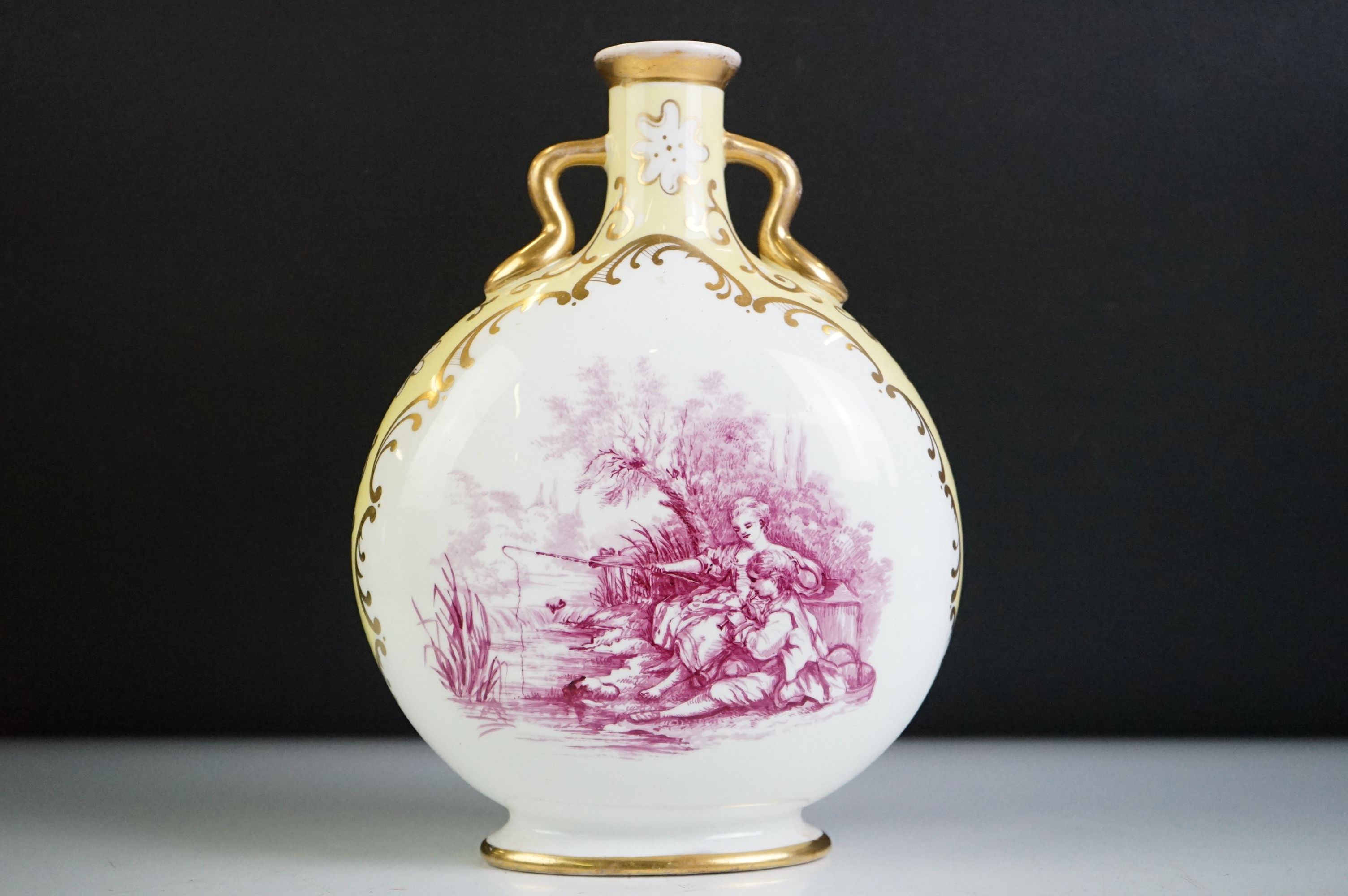 Samson of Paris Tankard, 14cm high together with a Minton Jardiniere, 19th century Urn & Lid hand - Image 8 of 16