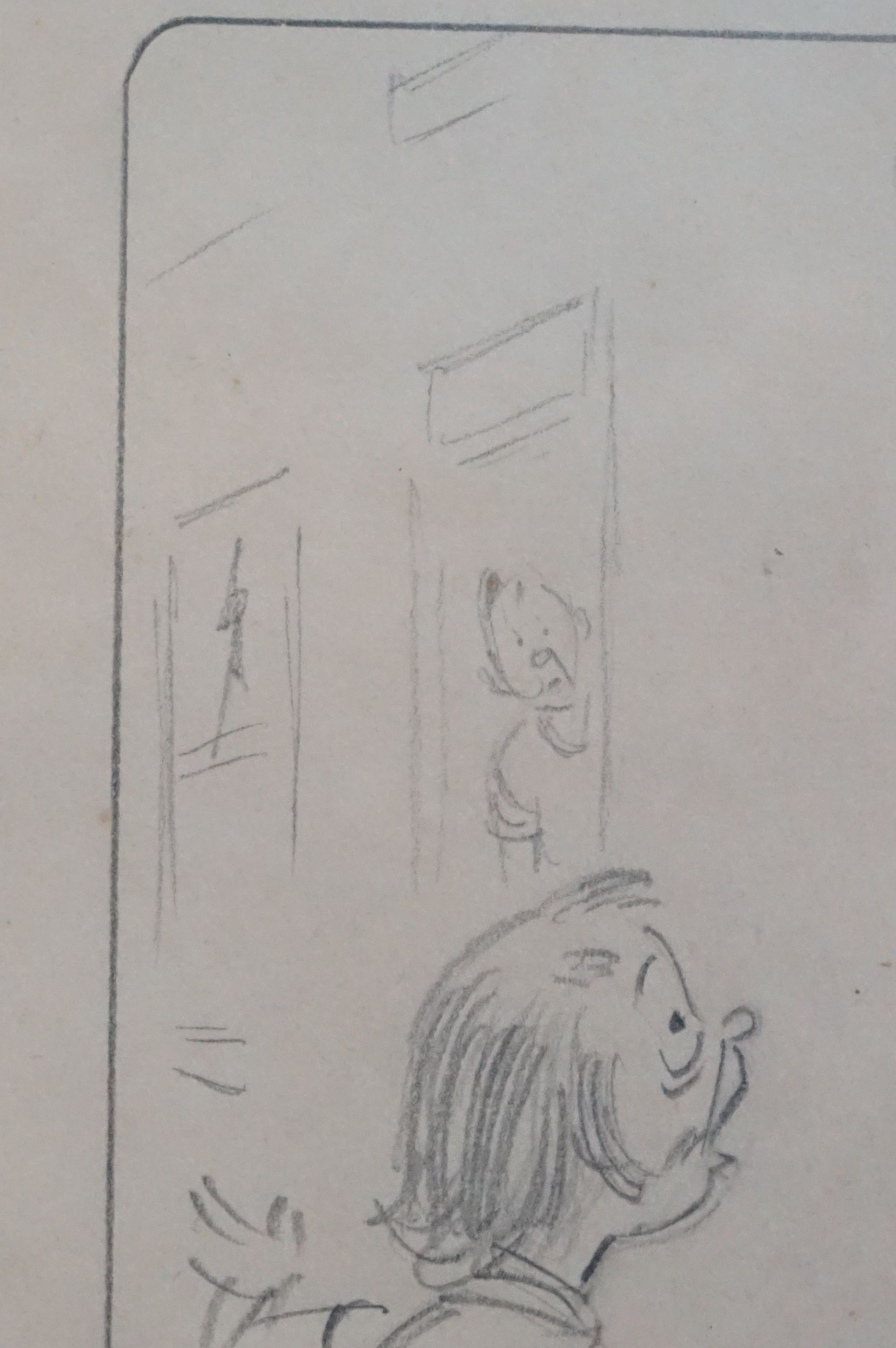 Bamford artist Donald Fraser Gould McGill (1875-1962), an original pencil cartoon study ' Can yer - Image 6 of 9