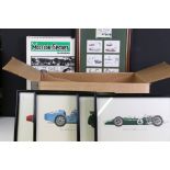 Motorsport - Collection of programmes, magazines, cigarette cards, framed prints, calendar etc