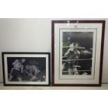 Boxing interest - Limited Edition ' Ken Buchanan ' Photographic Print, signed by him in the