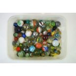 Collection of Vintage Marbles