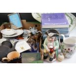 Mixed lot of Ceramics including Four Beswick Horses / Foals, Wedgwood Peter Rabbit items, Five