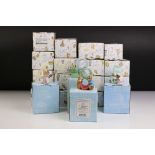 36 boxed Border Fine Arts Beatrix Potter Number and Alphabet figurines, together with an