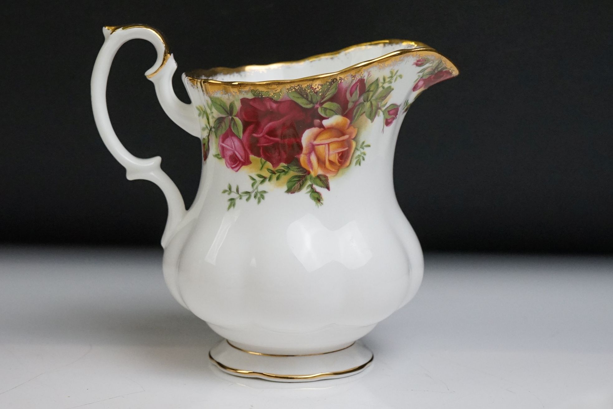 Royal Albert ' Old Country Roses ' Tea ware including six tea cups, six saucers, five tea plates, - Image 3 of 10