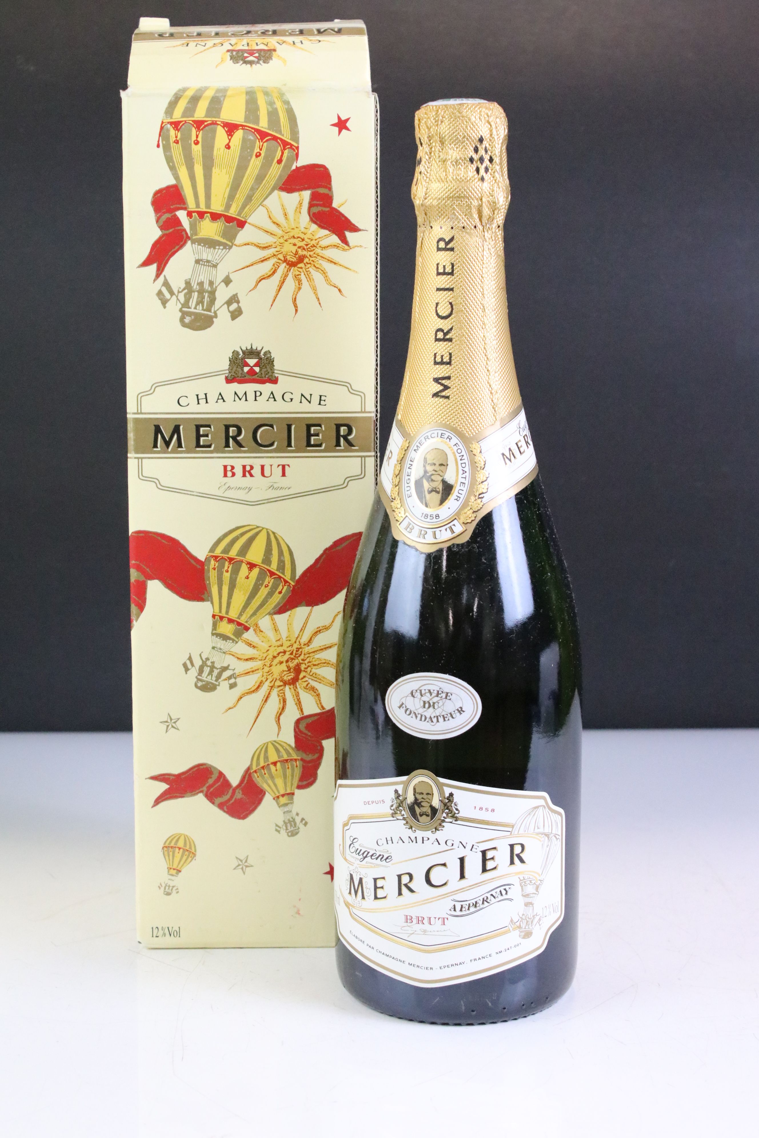 A collection of three bottles of Champagne to include Mercier Brut, Mumm Cordon Vert and Drappier - Image 7 of 10