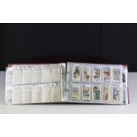 Cigarette Cards - Over 30 sets in modern binder albums, to include Wills, Player, De Reszke,