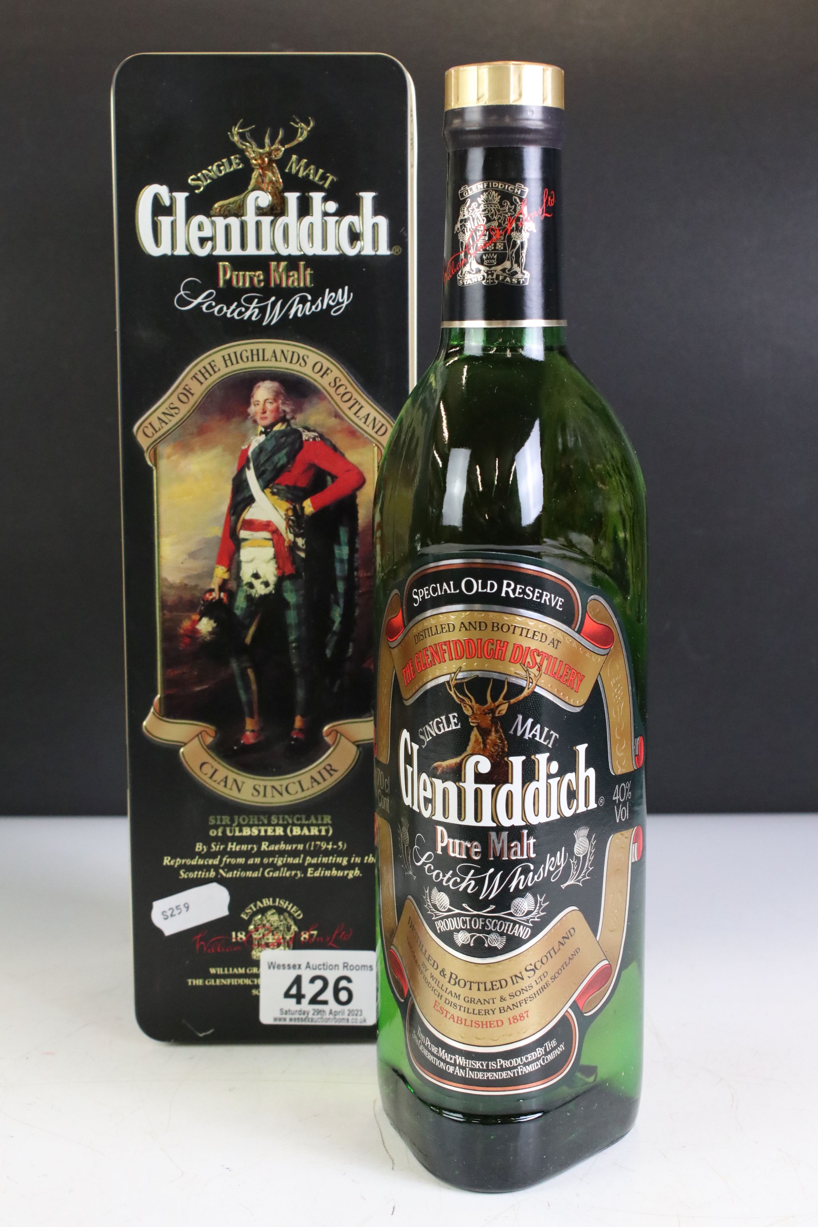 A collection of four boxed bottles of Glenfiddich whisky. - Image 10 of 12